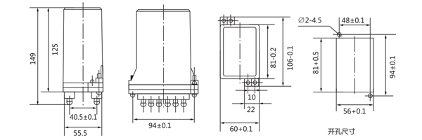 安裝尺寸 安裝尺寸