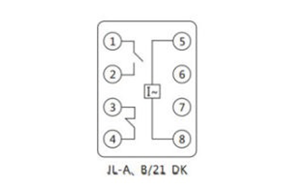 JL-B/21DK接線(xiàn)圖 JL-B/21DK接線(xiàn)圖