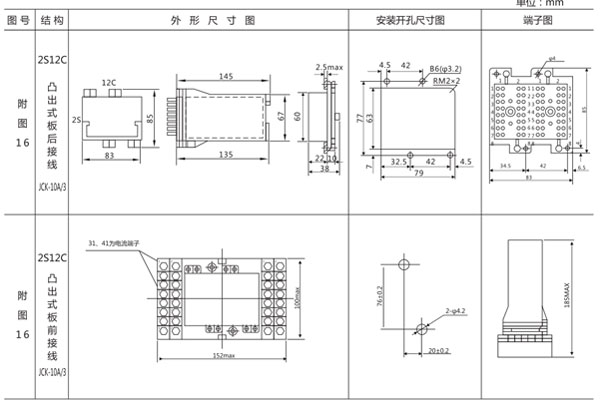 安裝尺寸 安裝尺寸