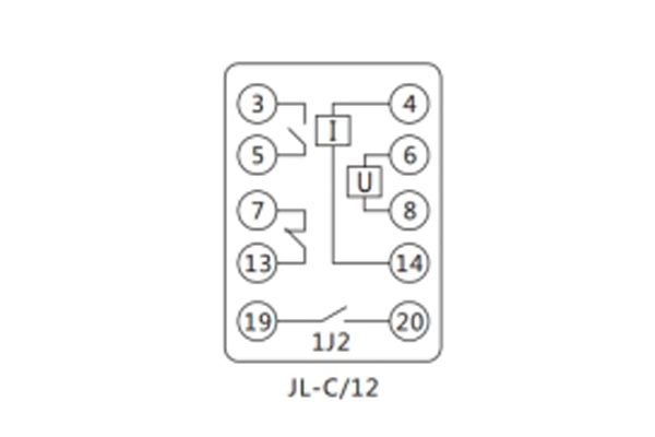 JL-C/12接線圖 JL-C/12接線圖