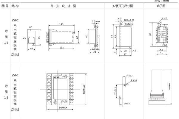 安裝尺寸 安裝尺寸