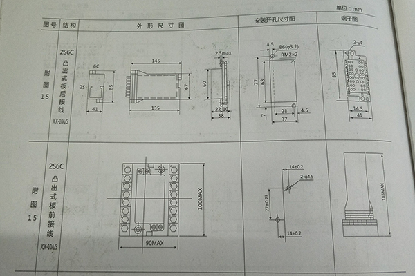 安裝尺寸 安裝尺寸