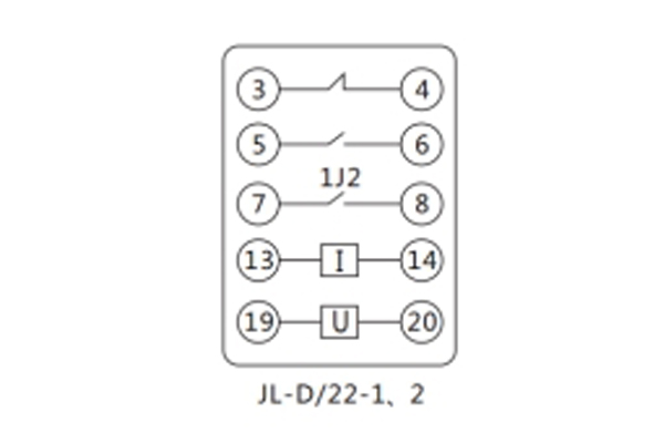 JL-D/22-1接線圖 JL-D/22-1接線圖
