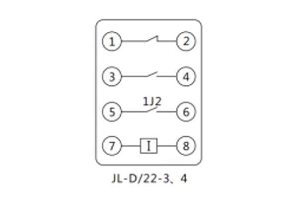 JL-D/22-3接線圖 JL-D/22-3接線圖