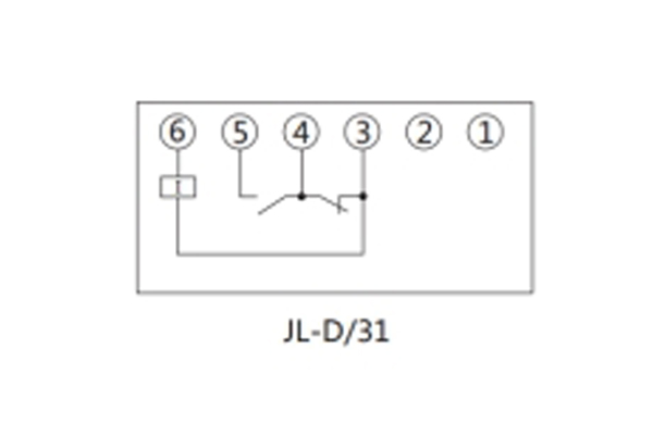 JL-D/31接線圖 JL-D/31接線圖