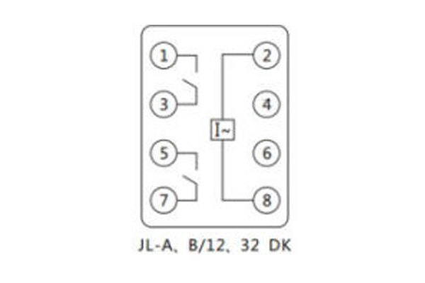 JL-A-32DK內(nèi)部接線及外引端子圖 JL-A-32DK內(nèi)部接線及外引端子圖(正視圖)1.jpg